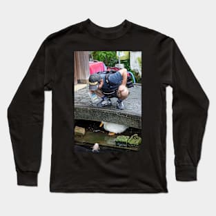 Unique street photography of Land, Air, Sea Long Sleeve T-Shirt